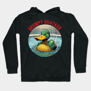 Grumpy Quaker Duck Hoodie